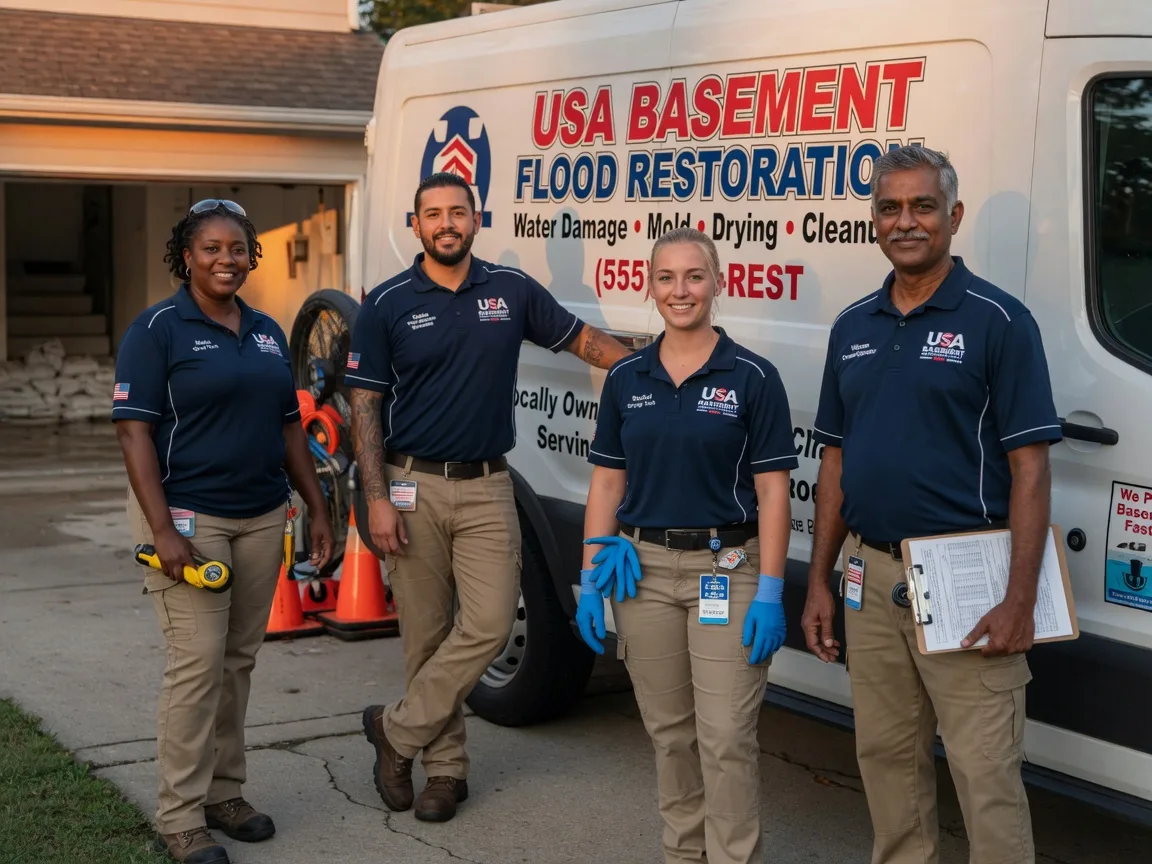 Basement Flood Cleanup company in Leivasy, WV